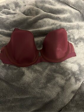 Women’s Seamless Plunge Bra in Wine - Soma